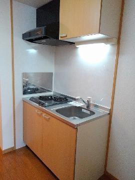 キッチン　2口ガスコンロ