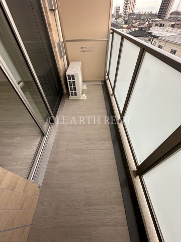 バルコニー　同タイプ別住戸写真となります。現況と異なる場合がございます。