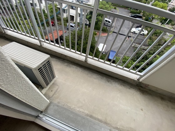 バルコニー　※別部屋の写真です