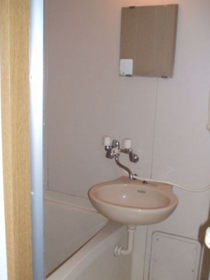 洗面設備　他号室のお写真です
