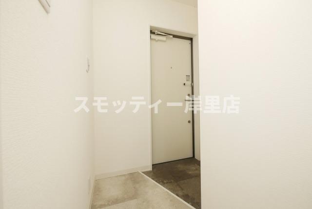 玄関　収納もある玄関です