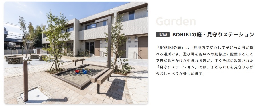 その他設備　『BORIKIの庭』