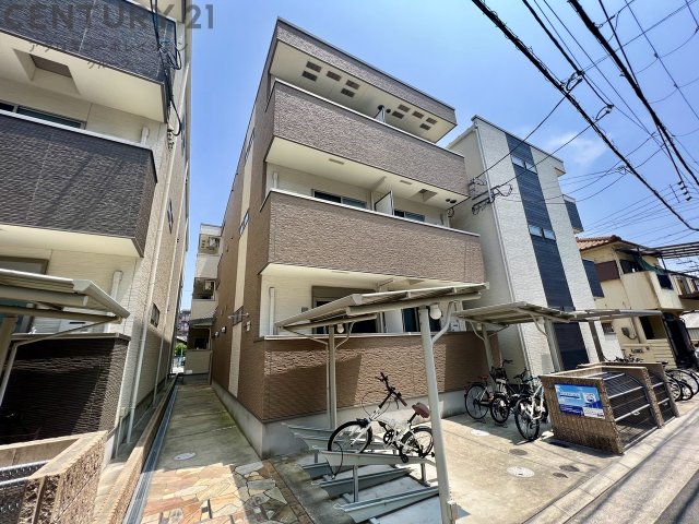 建物外観　オートロック付きで安心！