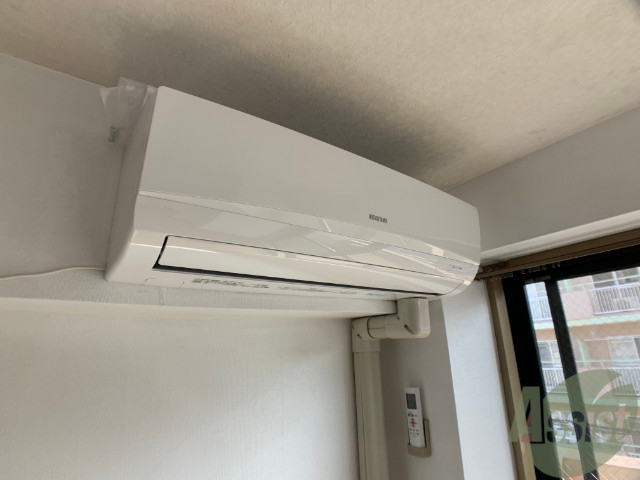 その他設備　エアコンが設置してありますので、寒暖対策もばっちり。