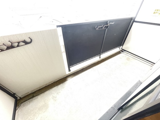バルコニー　※別部屋の写真です