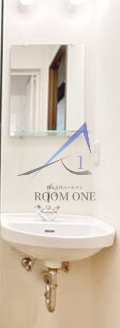 洗面設備　洗面台です。