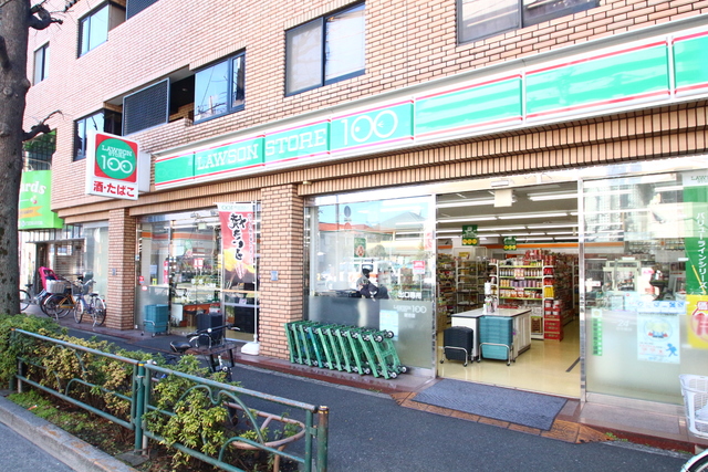 コンビニ　ローソンストア100野方店（コンビニ）まで412m