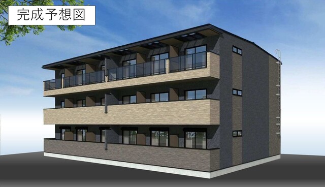 建物外観　完成予想図