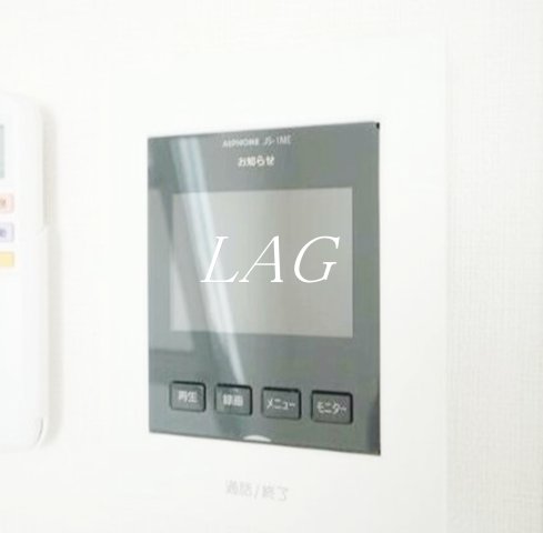 セキュリティ　モニター付きインターホンです。