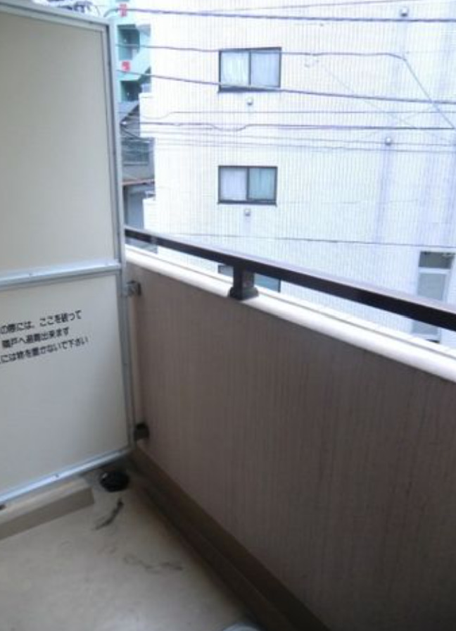 バルコニー　バルコニー付きです