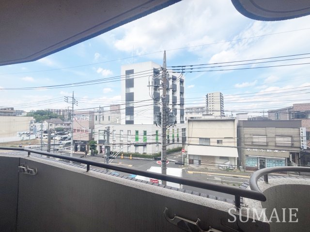 眺望　バルコニーからの景色です☆ミ