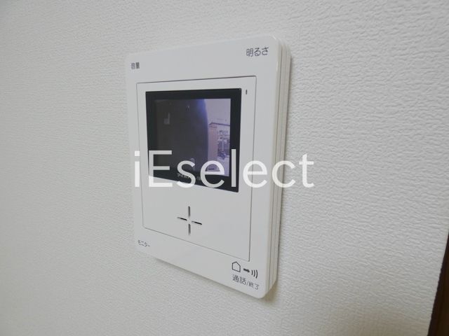 セキュリティ　訪問者の分かるTVモニター付ドアホン