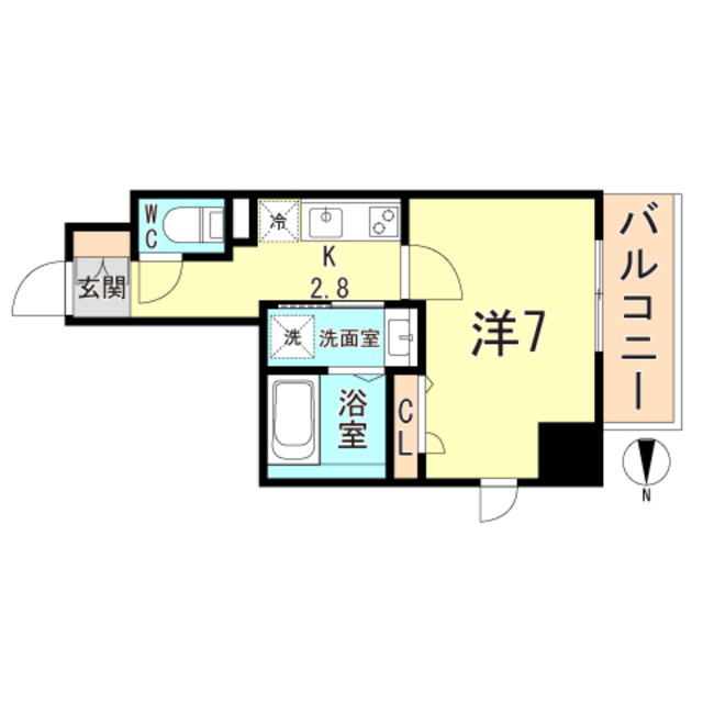 レリーフ南塚口の間取り写真