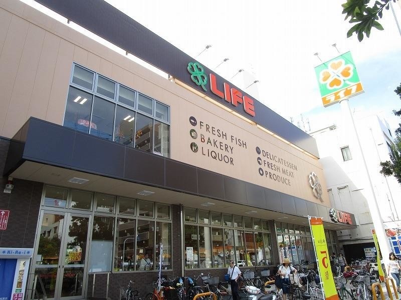 スーパー　ライフ（スーパー）まで383m