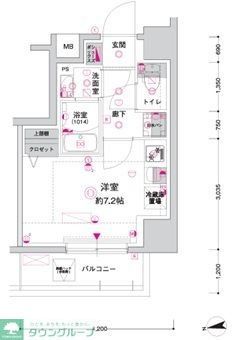CREST TAPP川崎港町の間取り写真