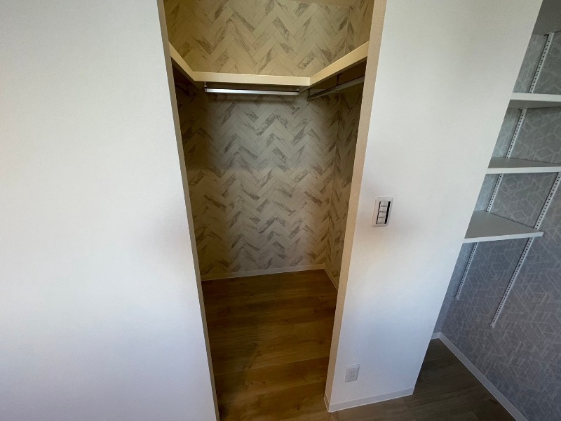 収納　収納もバッチリあるのでお部屋が片付きますよ！