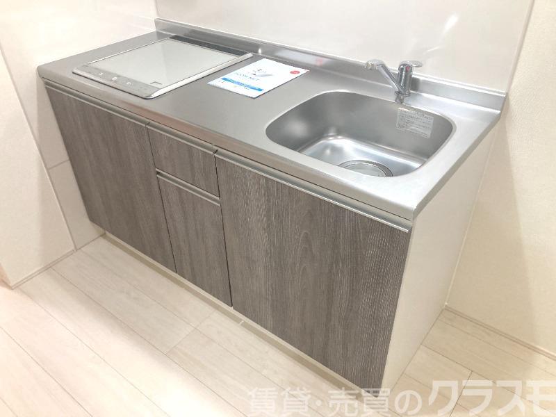キッチン　２口ＩＨシステムキッチン♪