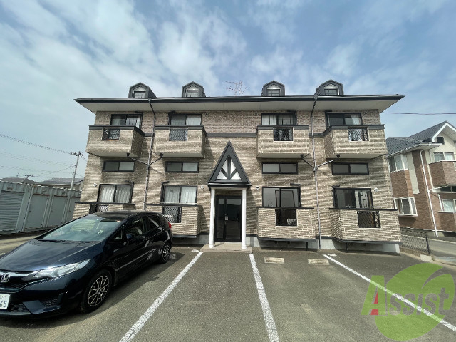 建物外観　多賀城市山王字山王四区「ガルテン山王参番館」
