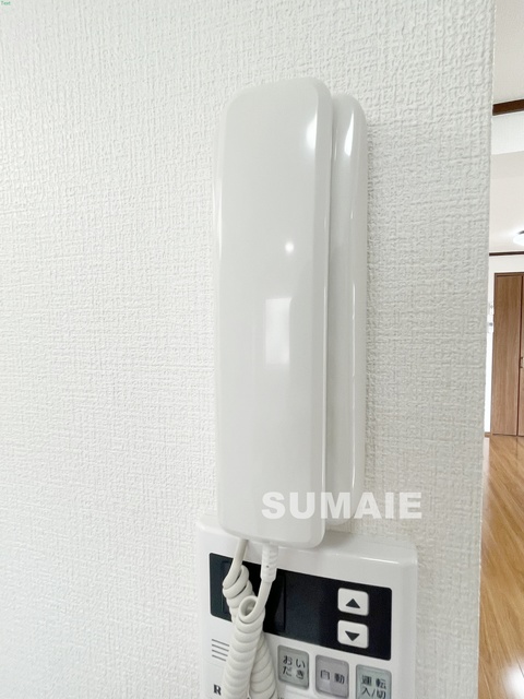 セキュリティ　インターホンです♪