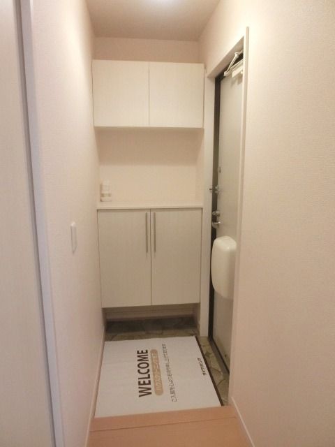 玄関　風通しの良い玄関です