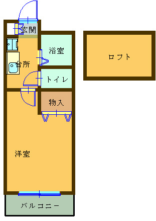 フォルジュロンの間取り写真