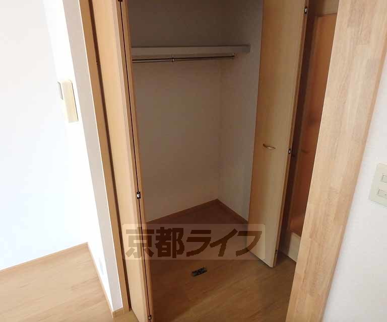 収納　クローゼットです
