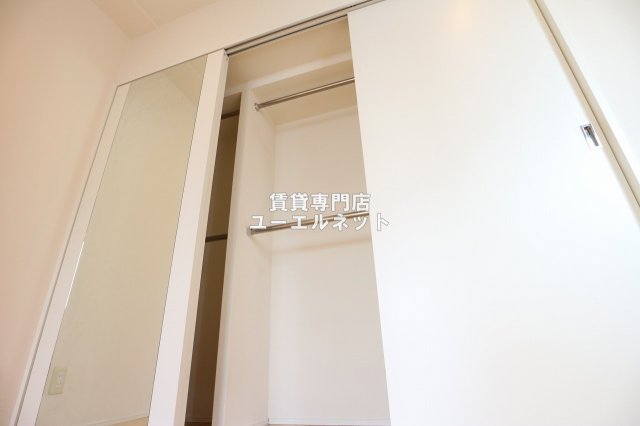 収納　クローゼット付きでお部屋もスッキリ♪