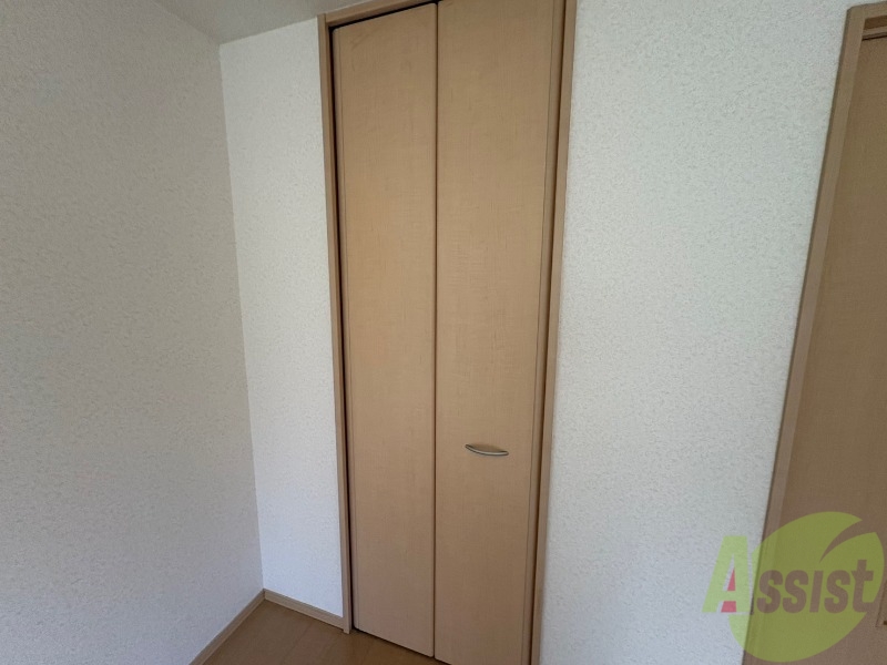 収納　ここに収納があります。収納があると部屋が広く使えます。
