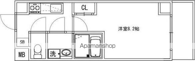 UMEDA ISLAND RESIDENCEの間取り写真