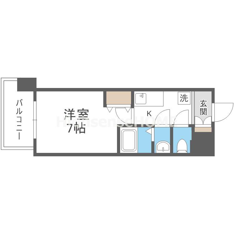 LIVIAZ OSAKA Veriteの間取り写真