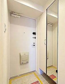 京急本線 平和島駅 徒歩4分 14階建 築33年の玄関写真