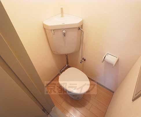 京阪宇治線 黄檗駅 徒歩5分 3階建 築52年のトイレ写真