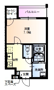 フジパレス鷹合の間取り写真