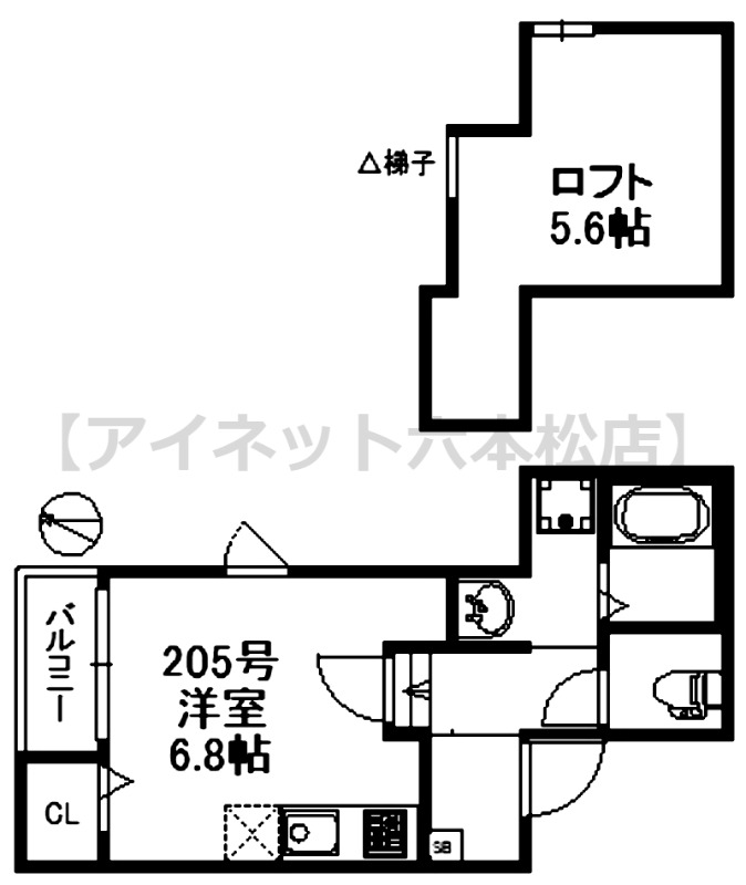 地下鉄七隈線 賀茂駅 徒歩8分 2階建 新築の間取り写真