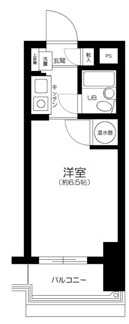 ペガサスマンション恵比寿の間取り写真