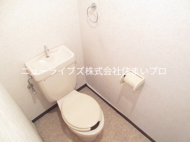 マンショングランメールのトイレ写真