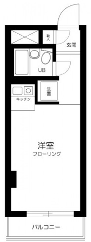 ライオンズマンション太子堂第2の間取り写真