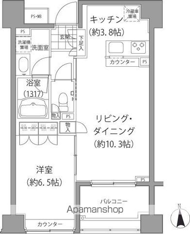 エーデル練馬の間取り写真