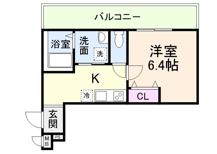 フジパレス阪急塚口ウエスト2番館の間取り写真