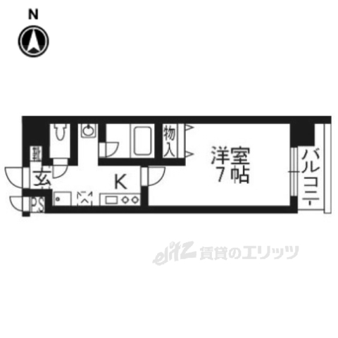 Royal烏丸の間取り写真