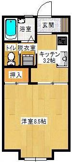 ハイムセレーノの間取り写真