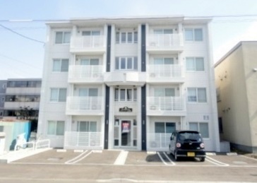 建物外観　インターネットが無料で利用可能なマンションです♪