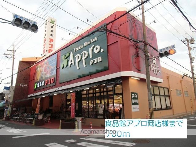 スーパー　食品館アプロ岡店様（スーパー）まで700m