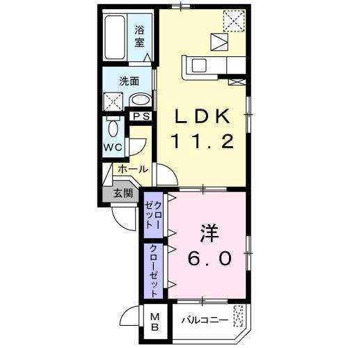 casa ariettaIIの間取り写真