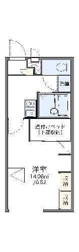 レオパレスＭの間取り