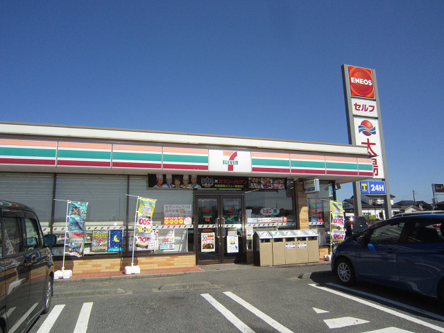 コンビニ　セブンイレブン神栖息栖稲荷店（コンビニ）まで852m