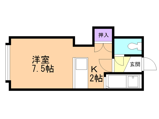 ラビリンス壱番館の間取り