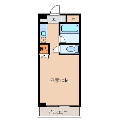 【サンハイツミウラの間取り】