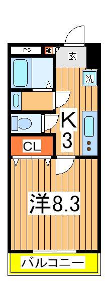 ボヌール柏の葉キャンパスの間取り