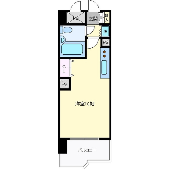 ライオンズステーションプラザ盛岡の間取り